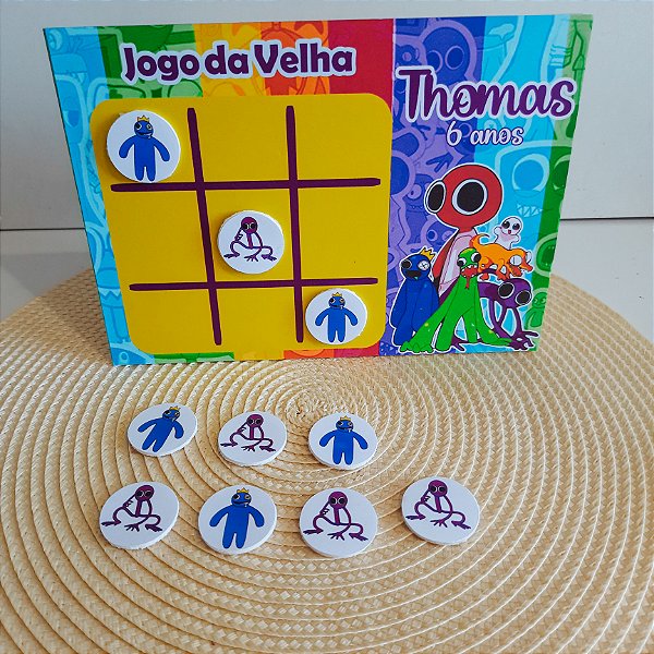 Jogo da Velha Clássico Personalizado  Loja online de produtos  personalizados