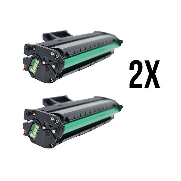 Kit 2x Toner D111s 111s Mltd111 Para Slm2070w Sl-m2070w Novo