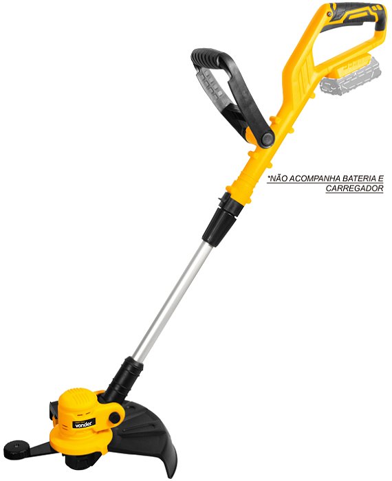 Aparador de Grama Vonder IAGV 1801 18V sem Bateria e Carregador – Bateria Intercambiável