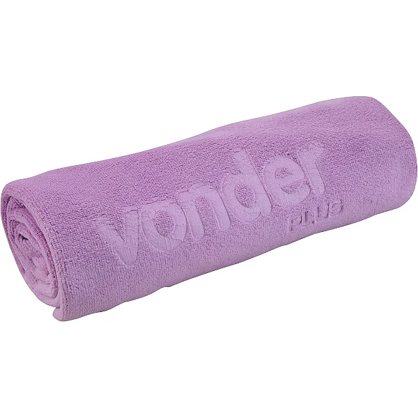 Toalha de Microfibra Vonder Plus 40x60cm Roxa 400gsm Super Absorvente