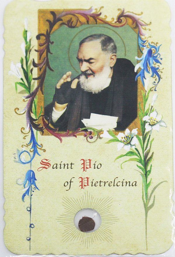 Relíquia de São Padre Pio - M