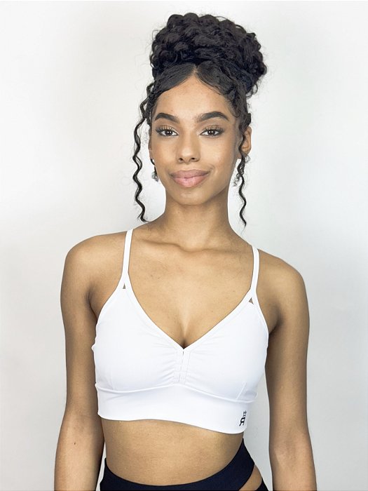 Top de Alcinha Calore Roma - Branco