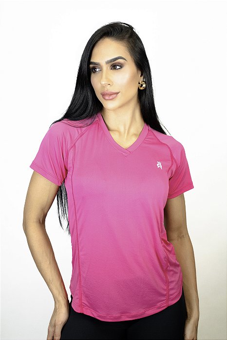 Camiseta Fiori Roma - Rosa