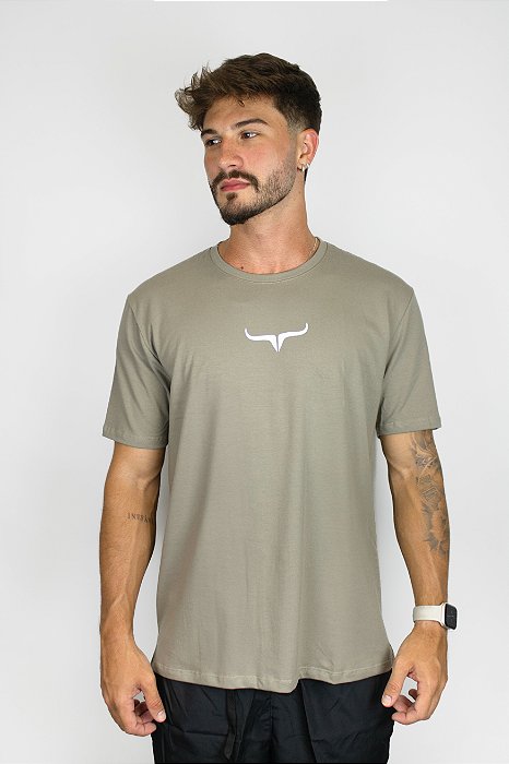 Camiseta de Algodão Montana Masculina Verde