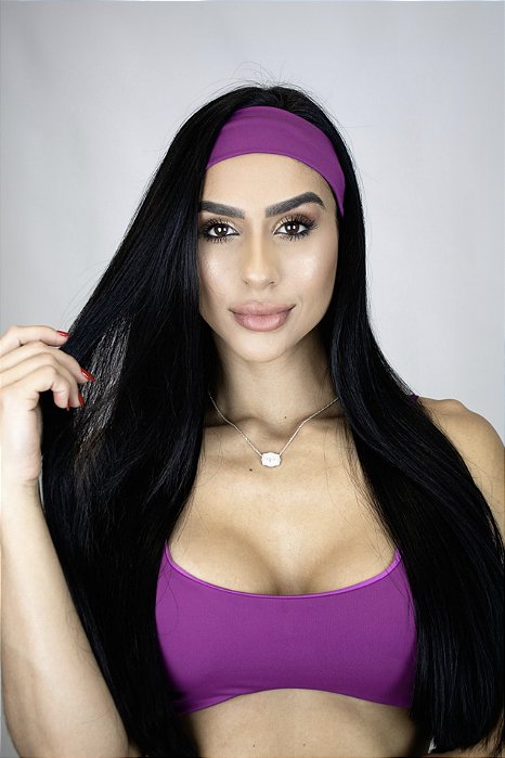 Faixa de Cabelo - Roxo