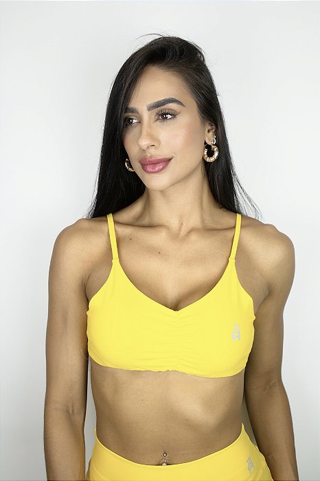 Top de Alcinha Roma - Amarelo
