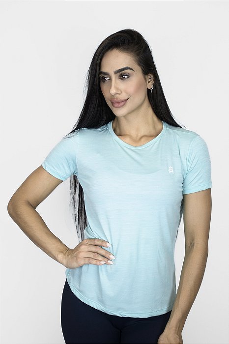 Camiseta Básica Energy - Azul Tiffany