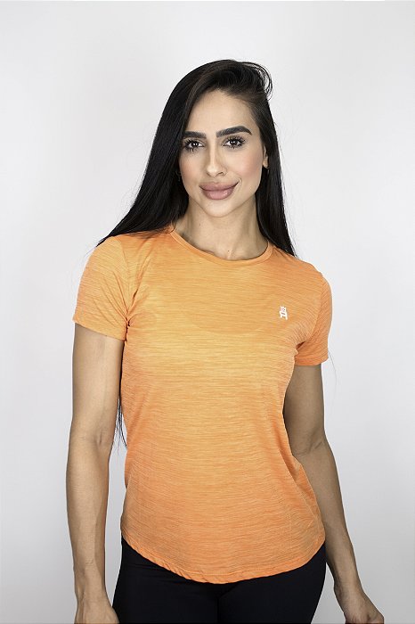 Camiseta Básica Energy - Laranja