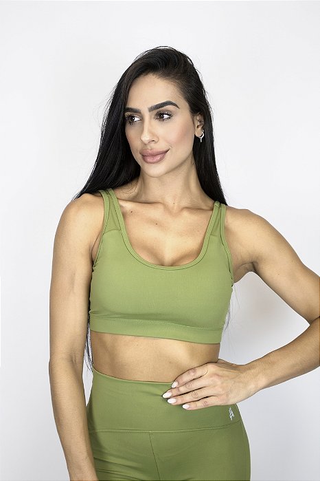Top Básico Compress - Verde