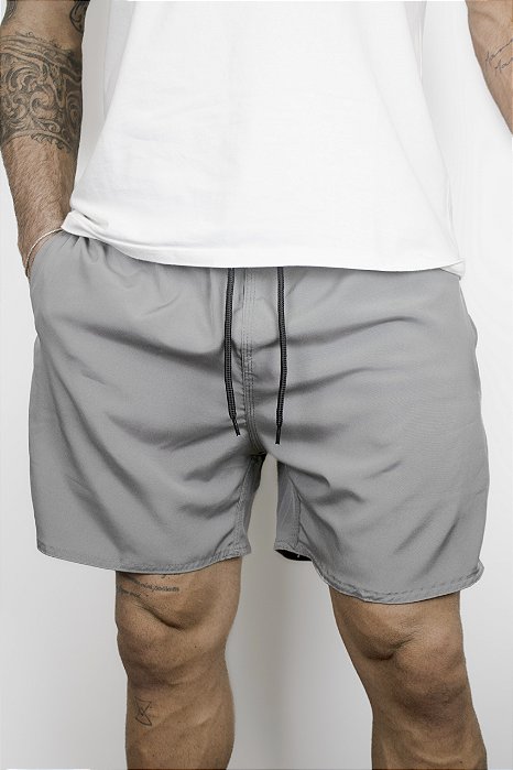 Shorts Curto Masculino Roma - Chumbo