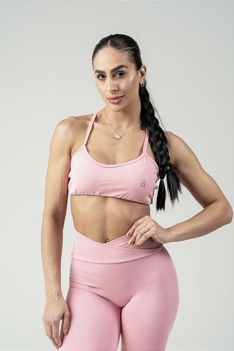 Top Alcinha Básico Classic - Rosa Bebe