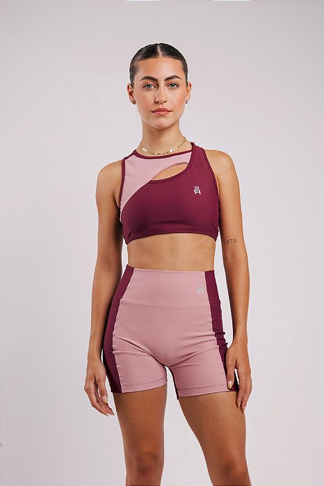 Shorts Iris Roma - Roxo