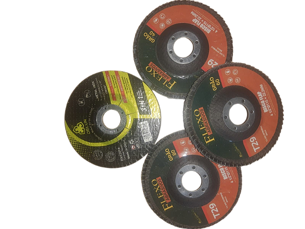 DISCO FLAP DE 4 1/2 115mm GRÃO