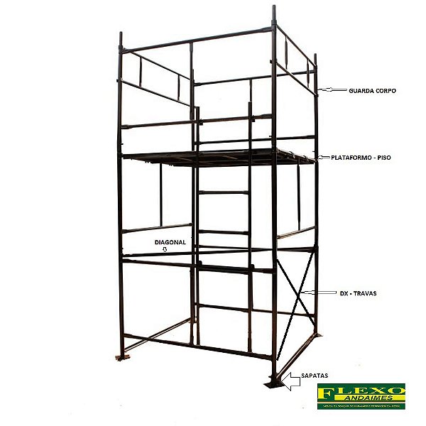 ANDAIME TUBULAR E ACESSORIOS