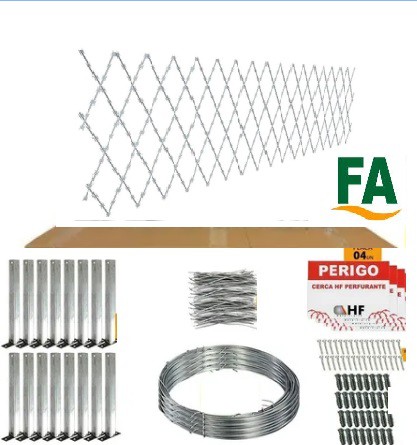 KIT REDE LAMINADA 1,00MT ALTURA