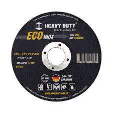 DISCO CORTE ECOINOX  4.1/2" (115 x 1.0 x 22.23 MM)