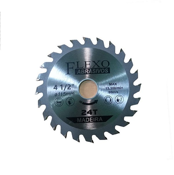 DISCO SERRA 7.1/4" (180mm) PARA MADEIRA 40 DENTES