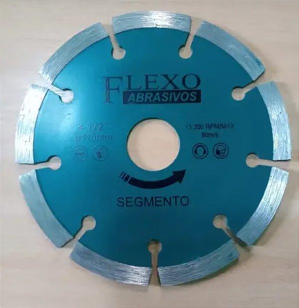 DISCO DIAMANTADO SEGMENTADO 115X7X22,23MM