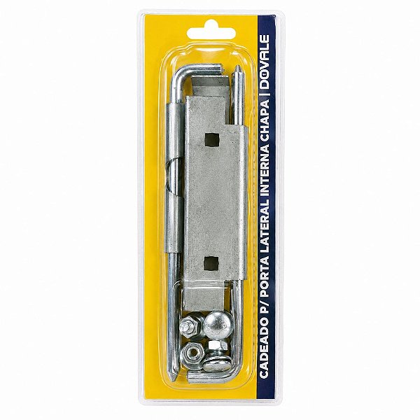 Cadeado Porta Lateral Baú Chapa Dovale Completo