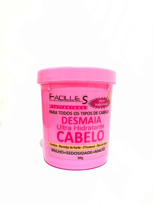 Facilles Máscara ultra hidratante Desmaia Cabelo 300g