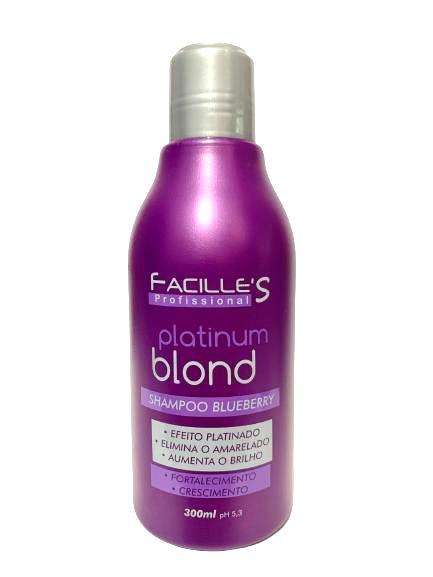 Shampoo Loiro Platinum Blond Facilles 300 ml