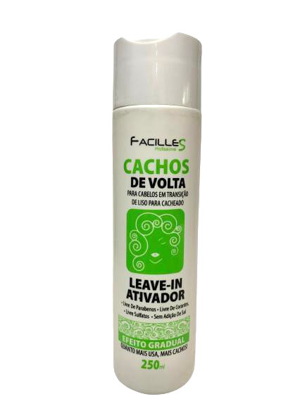 Leave In Ativador de cachos  250ml Facilles