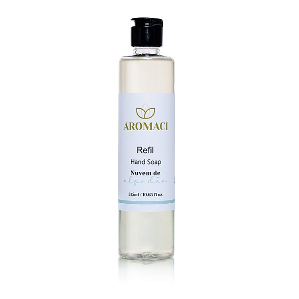 REFIL SABONETE LÍQUIDO AROMACI | 315ML | NUVEM DE ALGODÃO