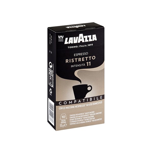 Cápsulas Lavazza de Café Espresso Ristretto