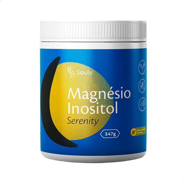 Magnésio Inositol Serenity 347g Souly