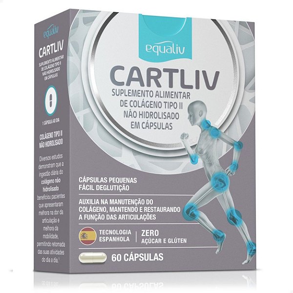 Cartliv Colágeno Tipo 2 60 caps Equaliv