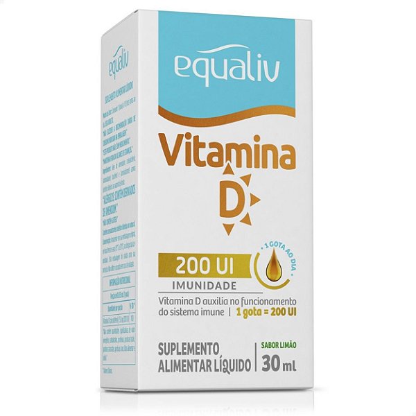 Vitamina D 200 UI 30 ml Equaliv