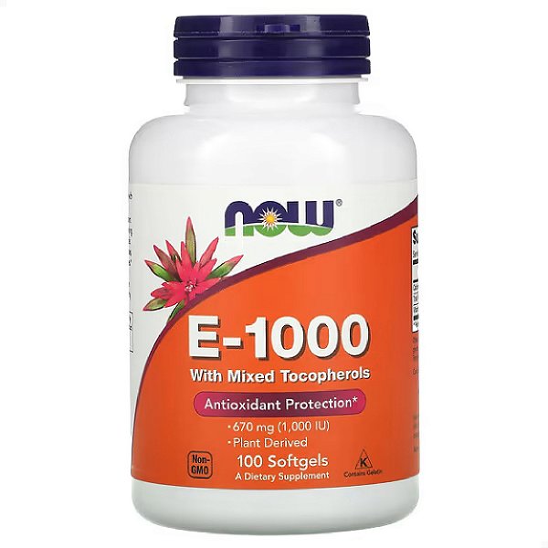 E-1000 670mg 100 caps Now Foods