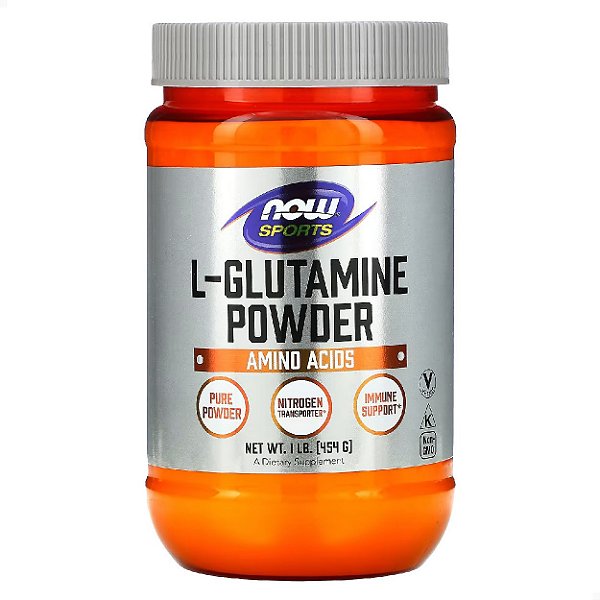 L-Glutamina em pó 454g Now Sports