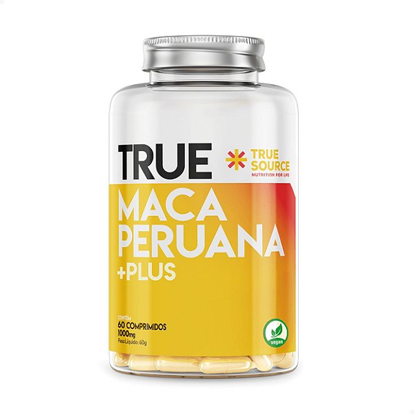 Maca Peruana Plus 1000mg 60 caps True Source