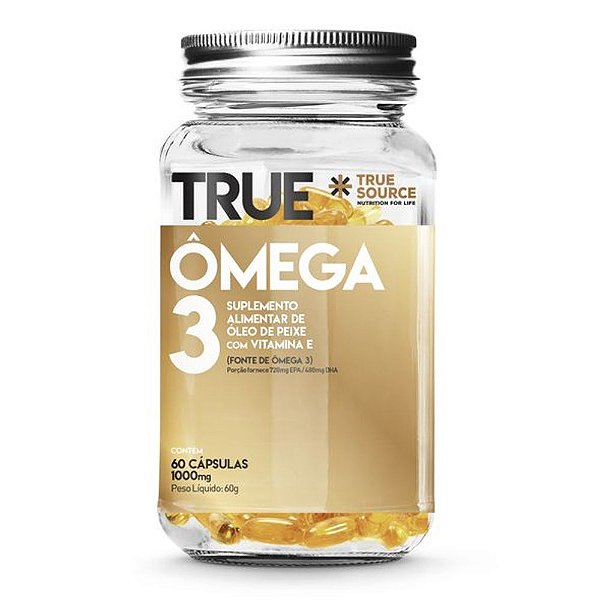 True Ômega 3 com Vitamina E 60 caps True Source