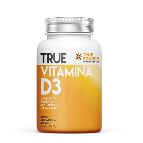 True Vitamina D3 2000 UI 60 caps True Source