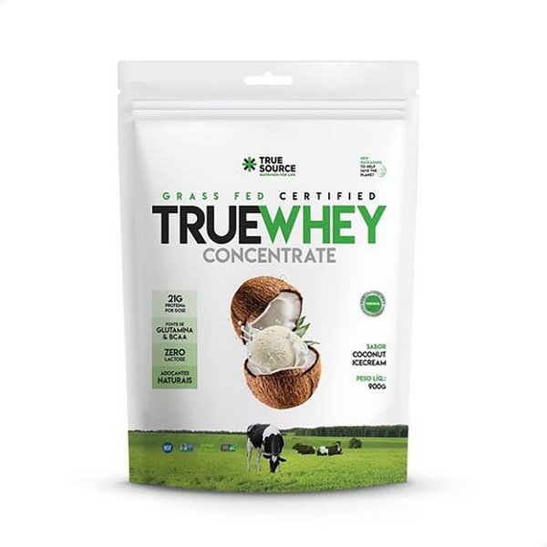 True Whey Concentrate Coconut Icecream 900g True Source
