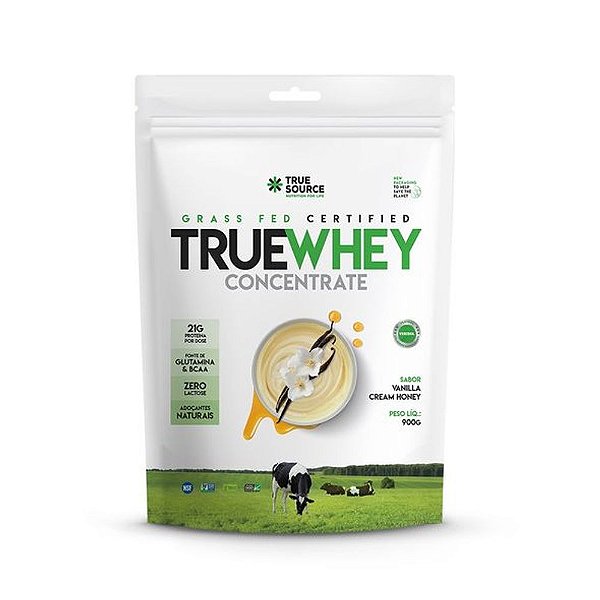 True Whey Concentrate Vanilla Cream Honey 900g True Source