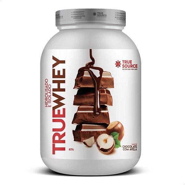 True Whey Protein Chocolate com Avelã 837g True Source