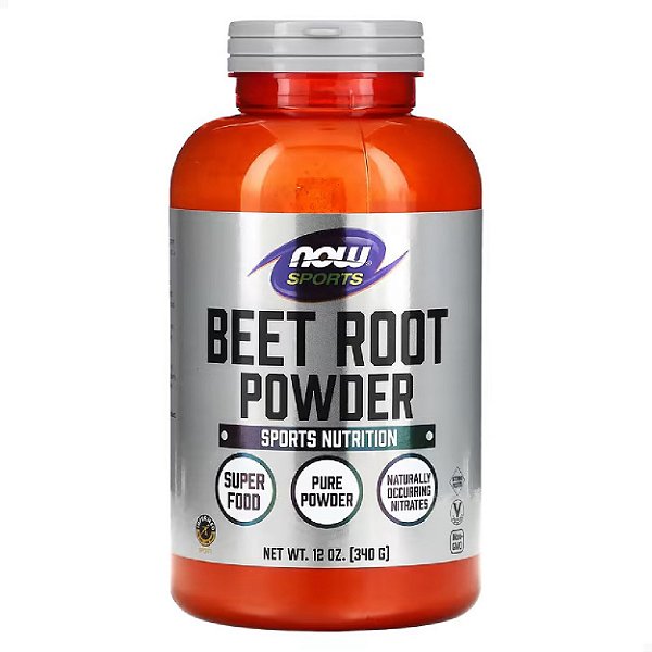 Beterraba em Pó Beet Root Powder 340g Now Sports