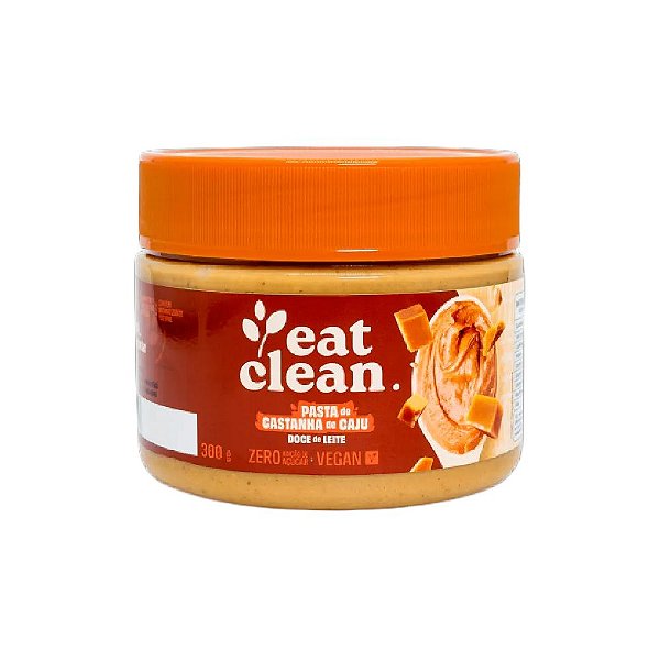 Pasta de Castanha de Caju Eat Clean 300g Doce de Leite