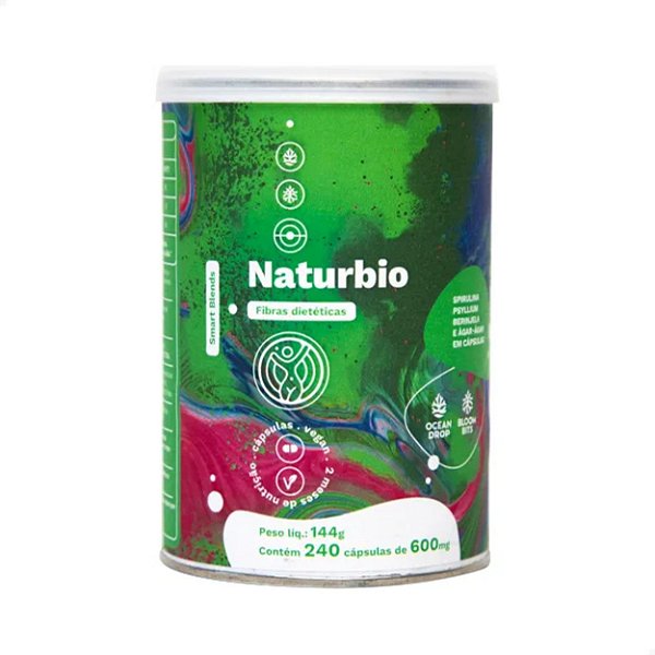 Naturbio Fibras Dietéticas 240 caps Ocean Drop