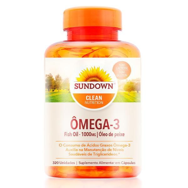 Ômega 3 Fish Oil 1000mg 320 caps Sundown Vitaminas