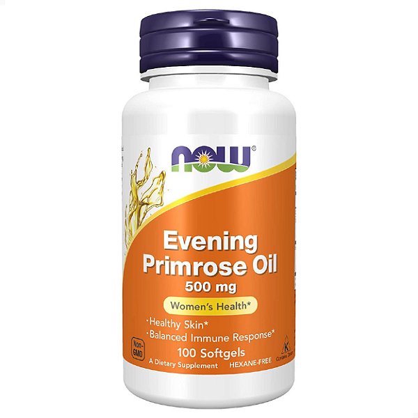 Óleo de Prímula 500mg 100 caps Now Foods