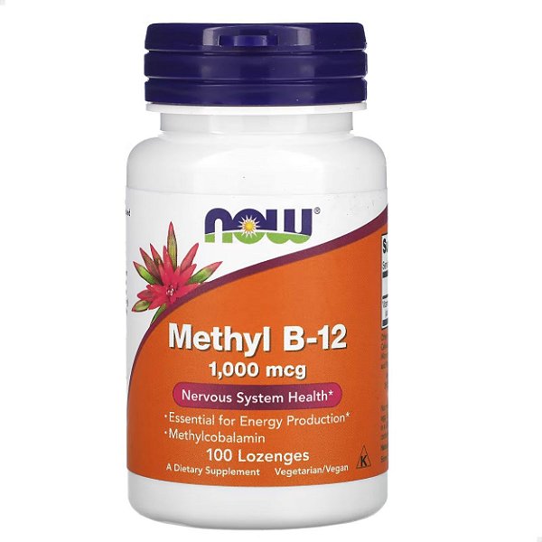 Methyl B-12 1000mcg 100 pasts Now Foods