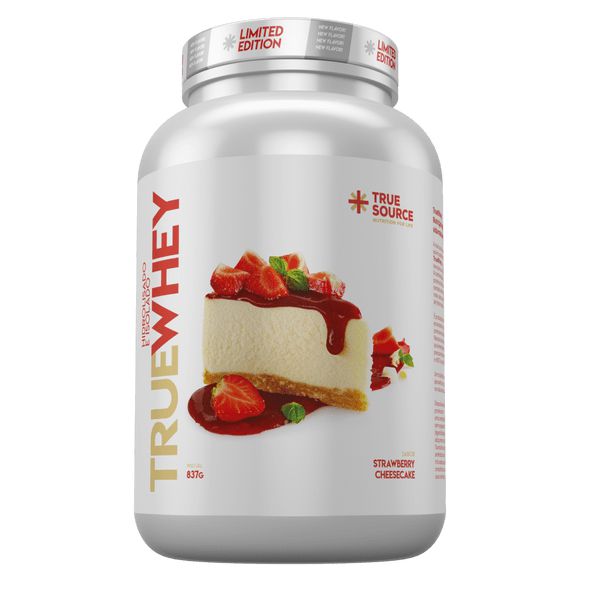 True Whey Protein Cheesecake de Morango  837g True Source