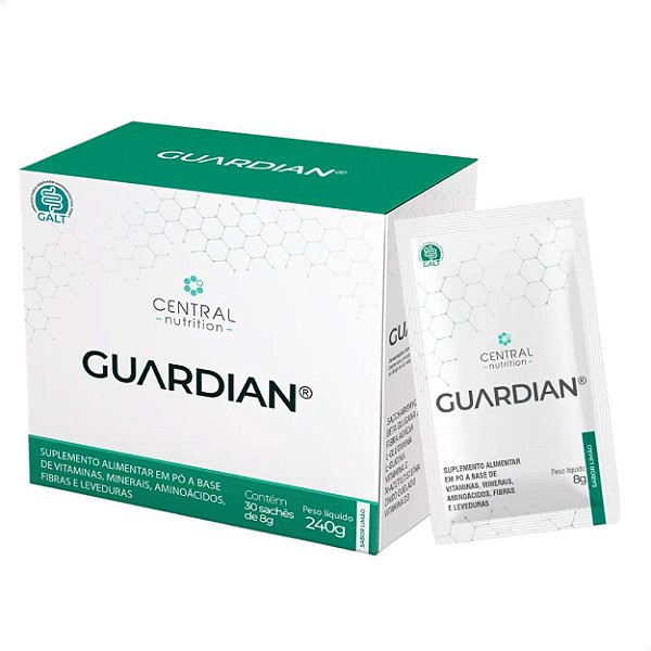 Guardian Imunidade Limão 30 Sachês 8g Central Nutrition