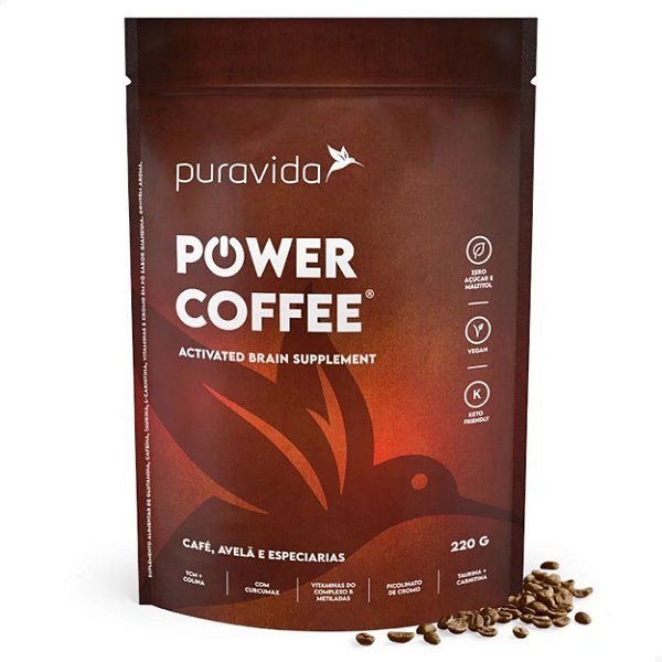 Power Coffee 220g Puravida