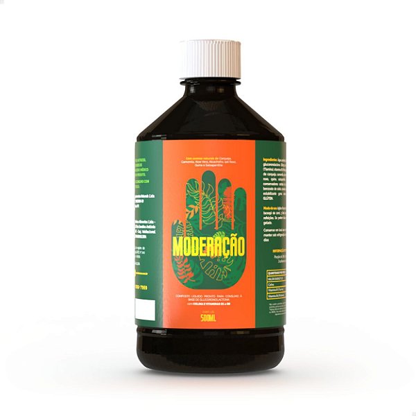 Detox Natural Ervas e Vitaminas Imunidade 500ml Moderação
