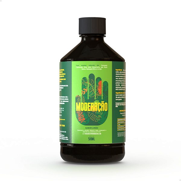 Detox Natural Ervas e Vitaminas Imunidade Limão 500ml Moderação
